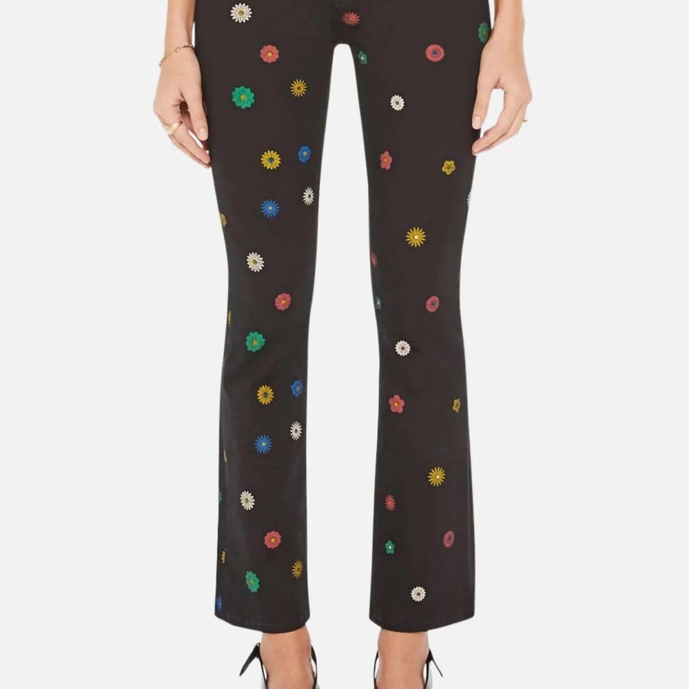 MOTHER The Insider Flood Fresh As A Daisy Bootcut Jeans | Size 26